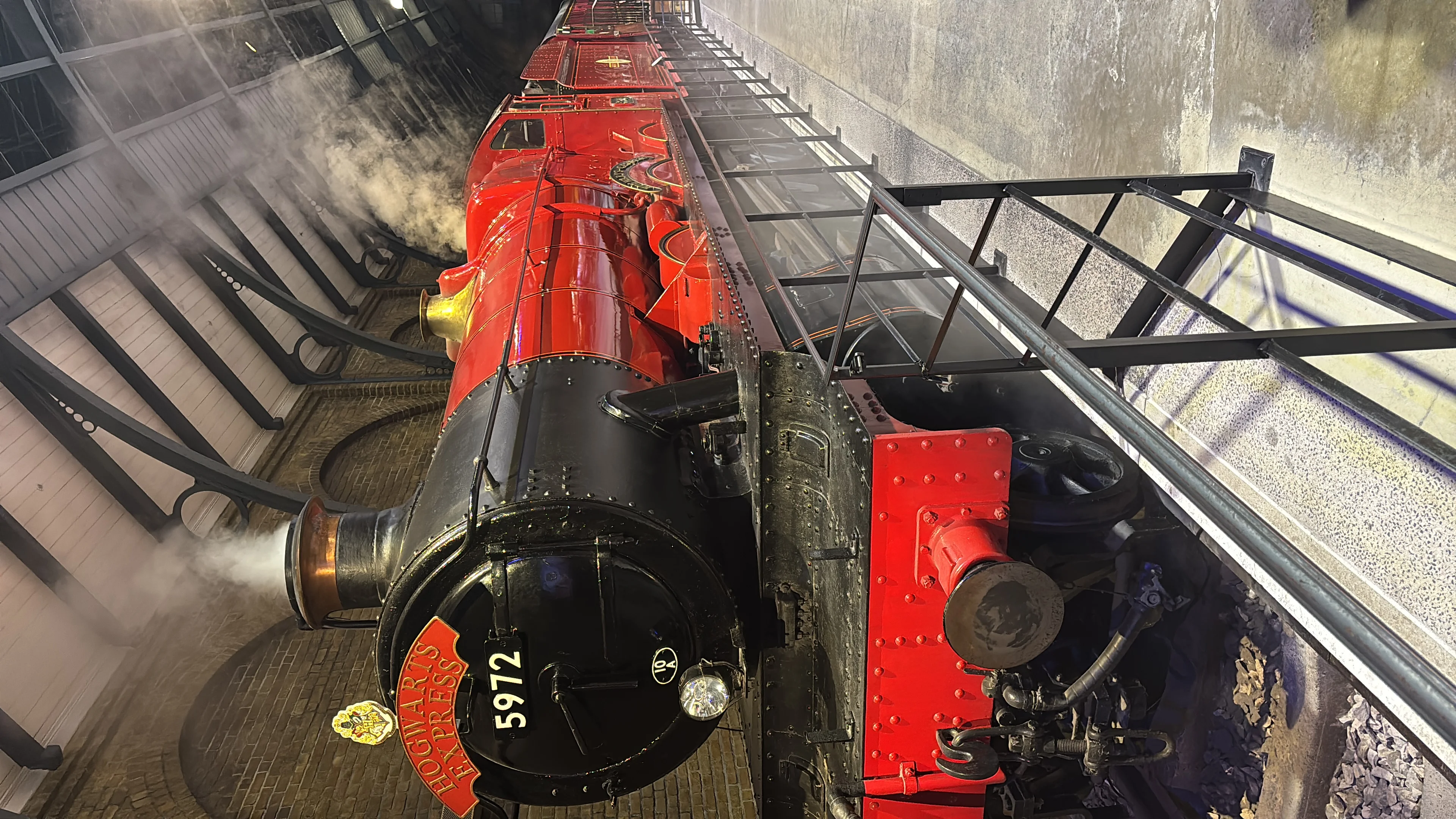 Hogwarts Express aux studios Warner Bros